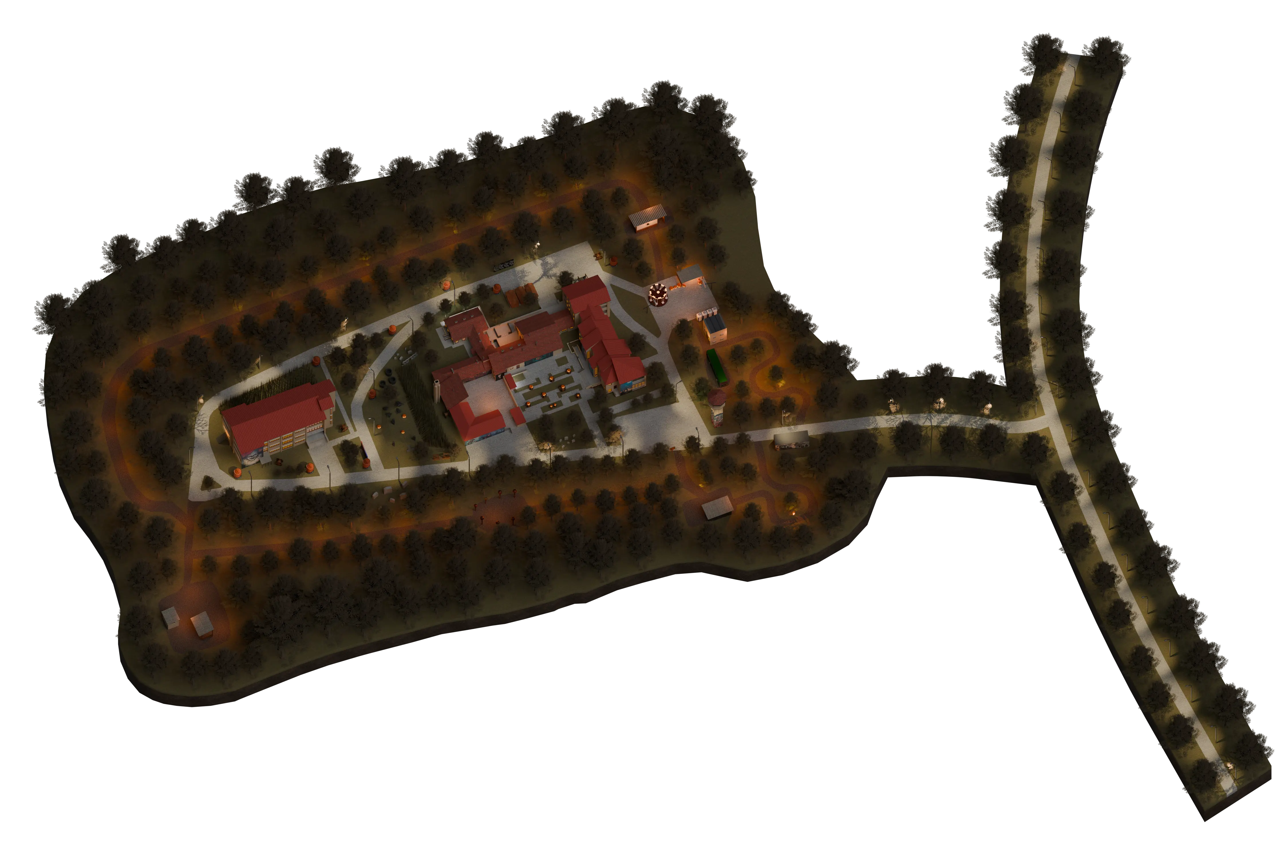 DeadTown nuotykių parkas